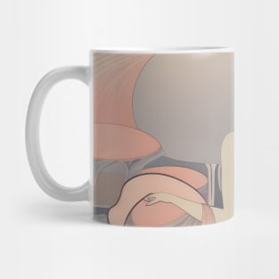 Art Deco Delicacy - Elegance In Pink Mug